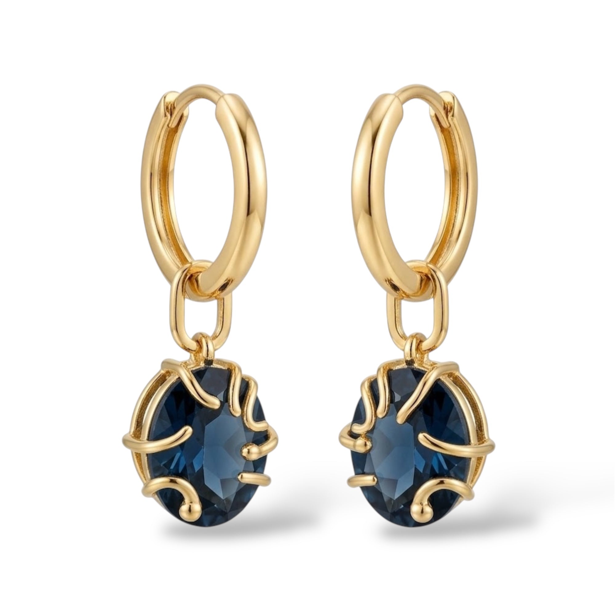 London Blue Topaz Drop Earring